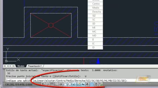 8.1-c Objetos de texto (Curso Autocad 2012, www.guiasinmediatas.com) смотреть онлайн