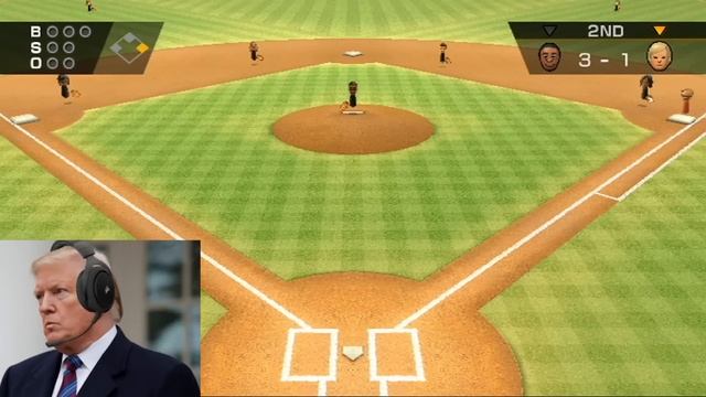 US Presidents Play Wii Sports Baseball смотреть онлайн