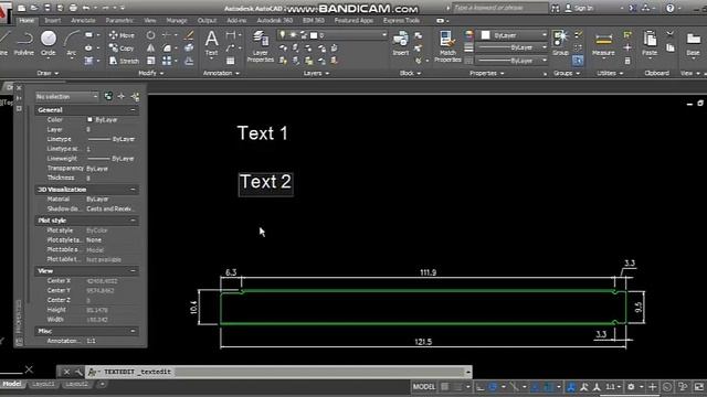 Auto CAD การใส่ข้อความในแบบ_ด้วยคำสั่ง TEXT และ MTEXT смотреть онлайн