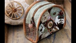 Косметички. Японский пэчворк. Идеи для творчества.