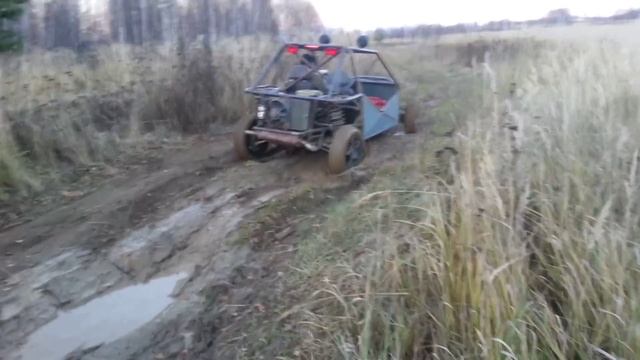 Самодельное багги/Homemade buggy. Резина ни о чём))) [Покатушки] смотреть онлайн