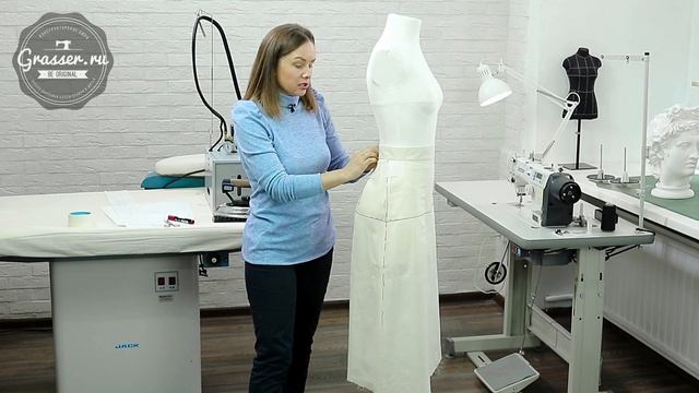 Как исправить косые заломы на юбке? смотреть онлайн