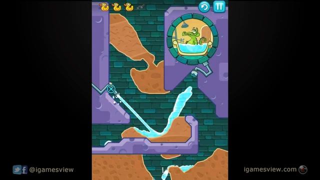 Where's My Water Out To Dry All Levels - iPhone Game Cheat смотреть онлайн