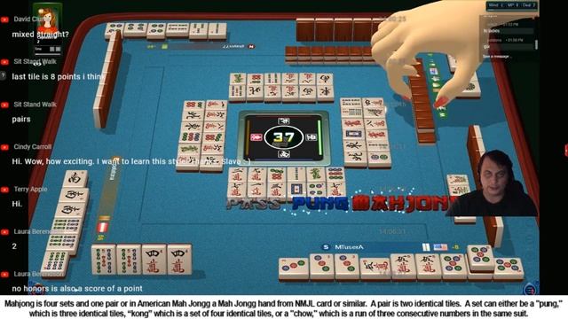 Mahjong 101: MCR 1-Round (first game of MCR I played in years!) смотреть онлайн