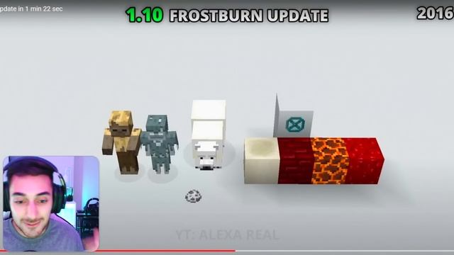 TODAS AS ATUALIZAÇÕES do MINECRAFT em 5 MINUTOS (1.0 até 1.20) смотреть онлайн