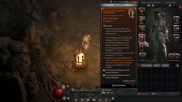 Diablo 4: Infinite Death Trap + Imbue End-Game Rapid Fire Rogue Build смотреть онлайн