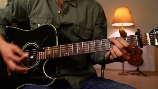 The Weeknd - The Hills Guitar Lesson / Tutorial - Play-along on acoustic Guitar /cover/