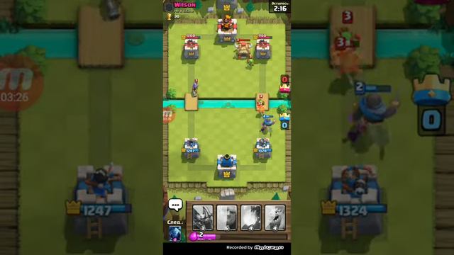 Начал играть в клэш рояль😁😁😁 смотреть онлайн