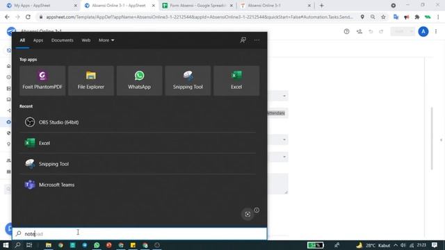 APPSHEET AUTOMATION NOTIFIKASI WHATSAPP - ADA JALAN смотреть онлайн