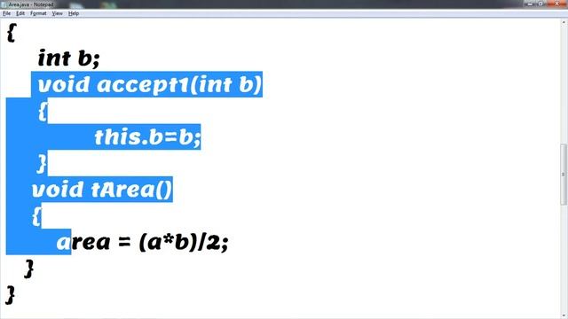 Inheritance Example of JAVA using Circle,Triangle,Rectangle Area Calculation ,Inheritance Tutorial смотреть онлайн