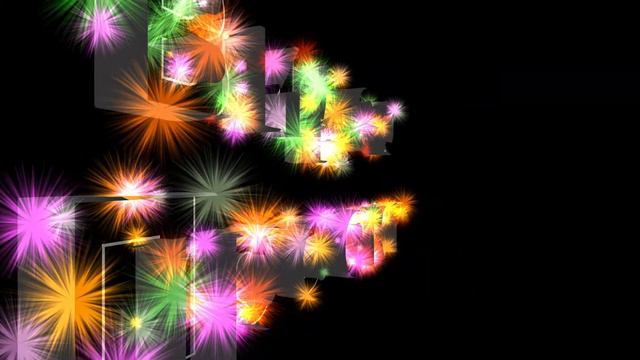 Футаж для начала фильма с искрящимися 3D титрами: ВИДЕО ПРОЕКТ смотреть онлайн