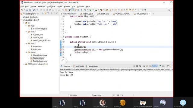 [Selenium Java] Bài 2: Java OOP hướng đối tượng (part 1) | Anh Tester смотреть онлайн