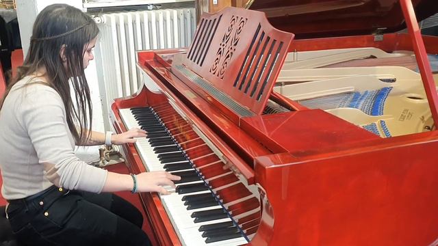 Piano à queue Blüthner modèle 190 смотреть онлайн