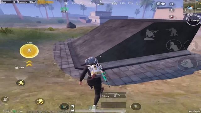 В ПЕРВЫЕ ЗАШЕЛ В ШТУРМ в МЕТРО Рояль | Metro PUBG Mobile смотреть онлайн