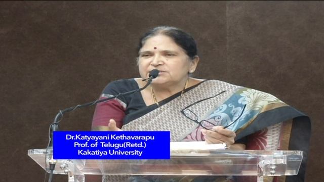BRAOU General : kaloji Rao Lecture by Dr.K. Katyayani смотреть онлайн