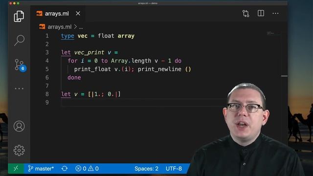Arrays Part 1 | OCaml Programming | Chapter 7 Video 9 смотреть онлайн