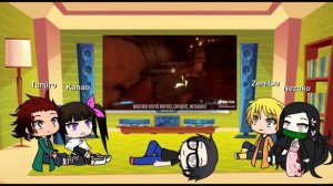 Demon slayer reacts to Doom rap - Fight like hell by JT Music