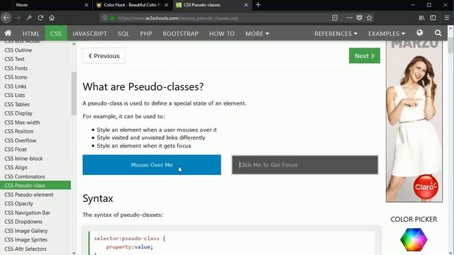 #14 Fundamentos de CSS - Pseudoclases Hover y Active - Curso HTML5 y CSS3 смотреть онлайн