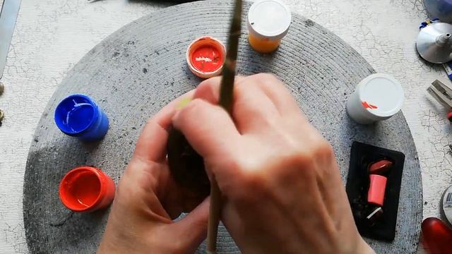 Процесс работы с натуральной кожей. Тонировка. Часть 2 смотреть онлайн