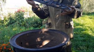 Мангал из автомобильного диска своими руками