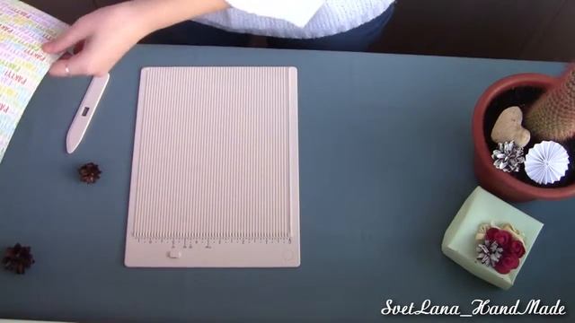 Обзор доски для биговки/ Martha Stewart Scoring Board Mini смотреть онлайн