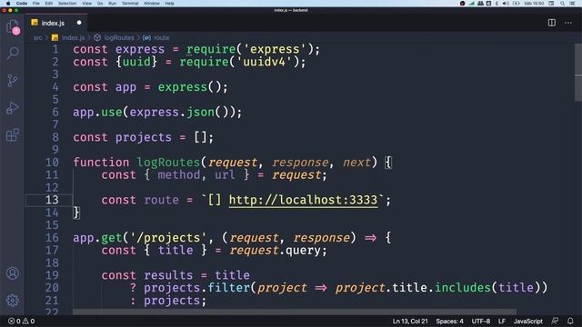 Aula #09 - O que é Middleware? - Iniciando o Desenvolvimento de API Restful com Node.js e Typescrip смотреть онлайн