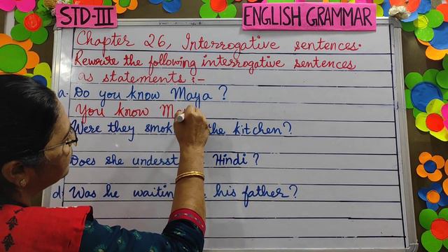 STD 3 Eng Grammar Interrogative Sentences & Composition 2nd Term 2nd Assessment смотреть онлайн