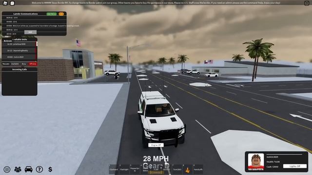 SUSPECT TRIES TO ESCAPE! | Border RP (Roblox) смотреть онлайн