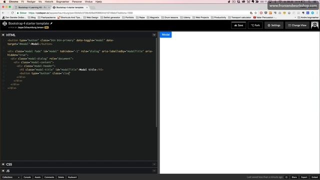 Bootstrap 4 components: Modal смотреть онлайн