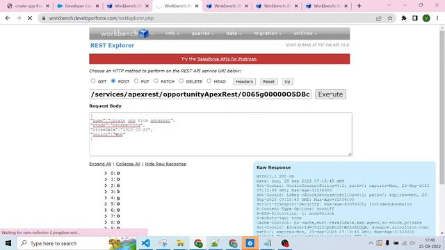 How to run Apex REST API Post/Put/Patch/Get/Delete through Workbench into in Salesforce смотреть онлайн
