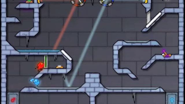 Fire Boy and Water Girl in the Ice Temple 3 - Episode 12 - Ricky the Block! смотреть онлайн
