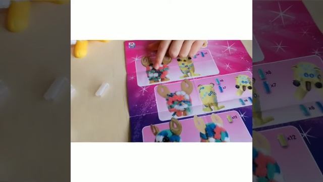 Пуш-Плюш. Распаковка игрушки НОВИНКИ. Олешек. Обзор на детский набор для творчества. смотреть онлайн