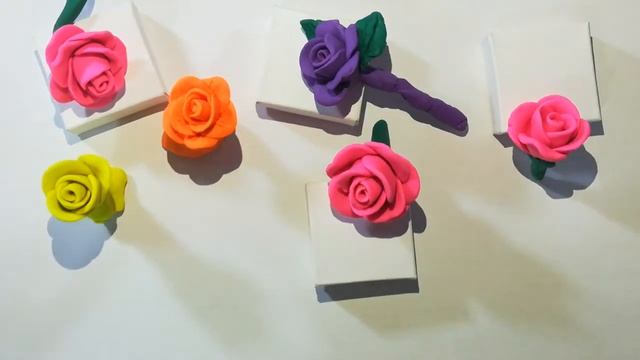 FLORES DE PLASTILINA - MANUALIDADES смотреть онлайн