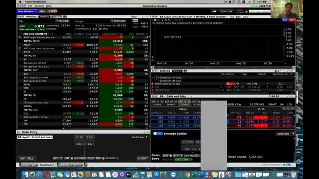 Placing Trade Orders on Interactive brokers Tutorial смотреть онлайн
