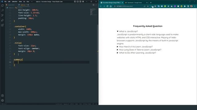 How to Create Accordion Using Only HTML and CSS - Bangla Tutorial смотреть онлайн