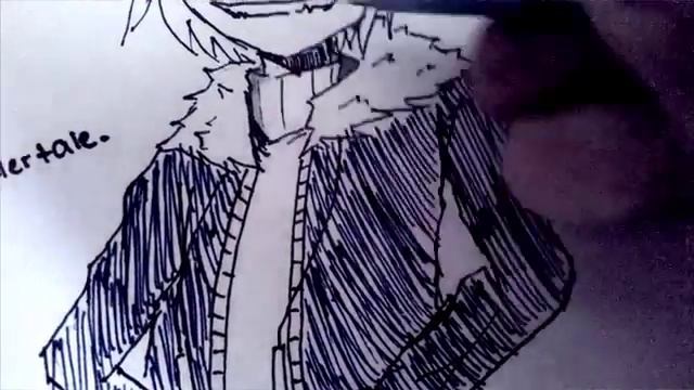 [Speedpaint] Undertale - sans human ver (traditional) смотреть онлайн