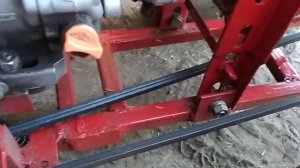 Роторная косилка КРМ-1 модернизированная на МБ МТЗ Беларусь.