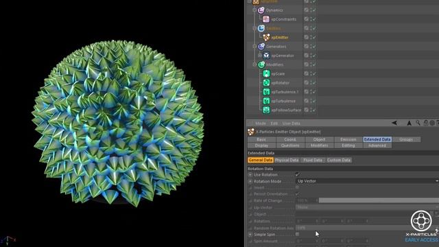 Upvector - X-Particles Early Access Quick Tip смотреть онлайн
