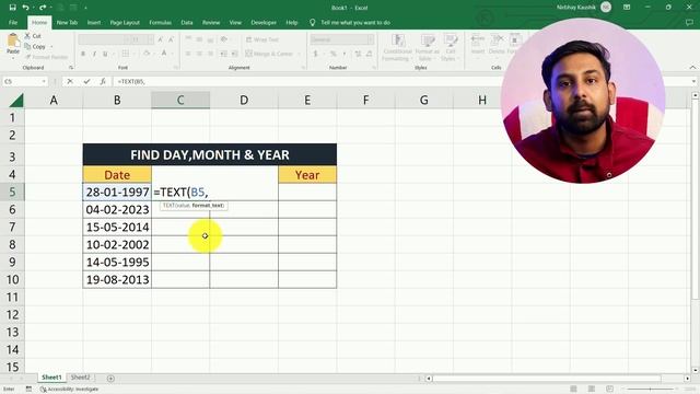 How to Find Day from Date in MS Excel (In Two Format) ✔ смотреть онлайн