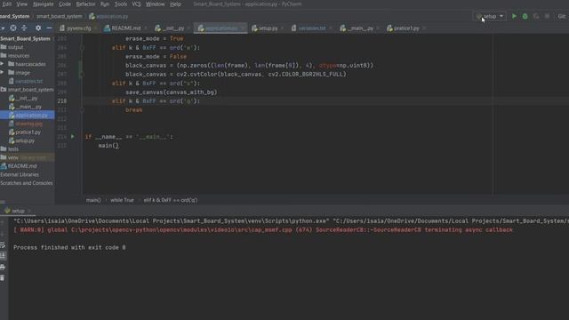 OpenCV smart board video walkthrough смотреть онлайн
