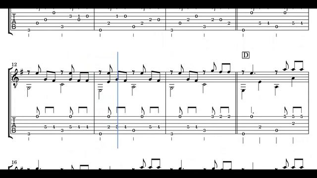 Smells Like Teen Spirit (Nirvana) Fingerstyle Guitar Tab + Sheet Music смотреть онлайн