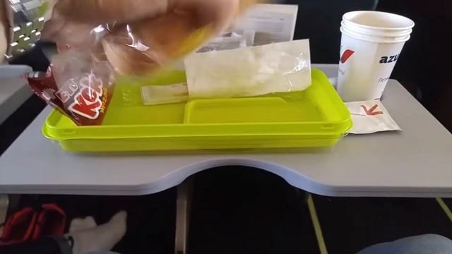 Питание на борту Boeing 737-800 AZUR AIR Рейс Газипаша - Домодедово смотреть онлайн