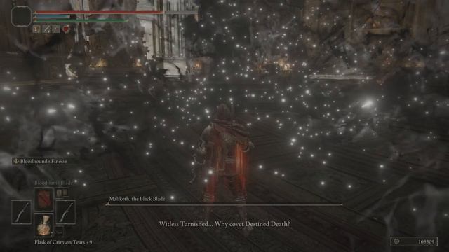 Elden Ring Dual Bloodhounds Fang +10 against Maliketh The Black Blade смотреть онлайн
