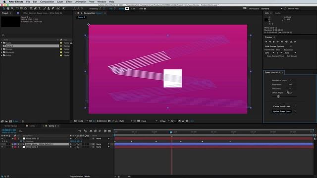 Speed Lines Product Demo смотреть онлайн
