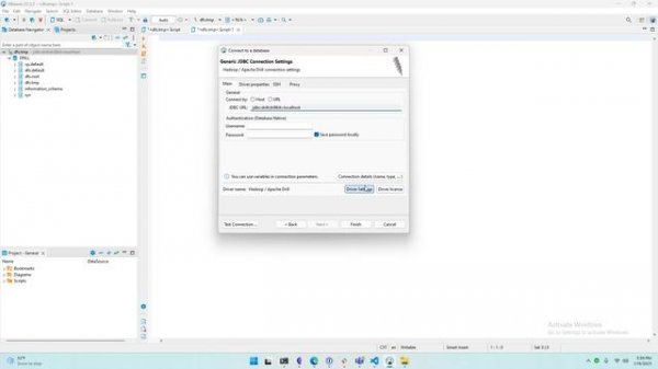 DBeaver with Apache Drill (Connect to local docker container running Drill)
