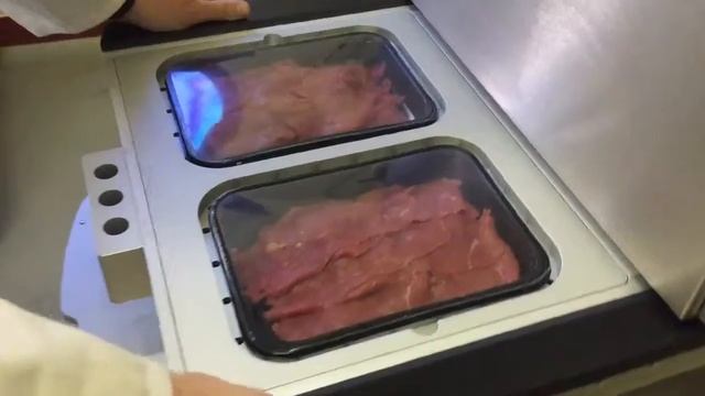 Упаковка нарезаного мяса в лотки смотреть онлайн
