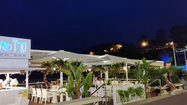 Вечерний Ллорет де мар (Lloret de Mar),центр города и Феналс смотреть онлайн
