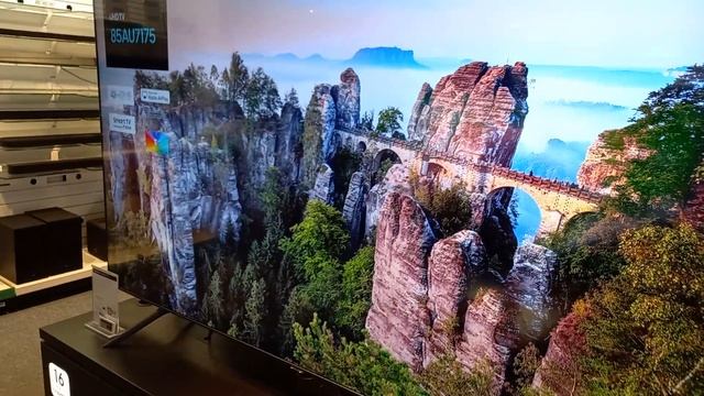 TV Samsung Crystal 85" LED 85AU7175 4K UHD смотреть онлайн
