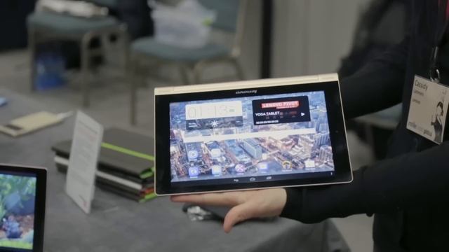 Hands on: Lenovo Yoga Tablet 10 HD+ (MWC 2014) смотреть онлайн