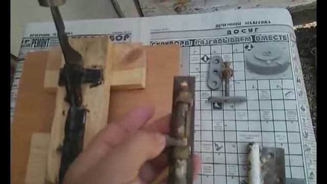 Прижим из шпингалета смотреть онлайн